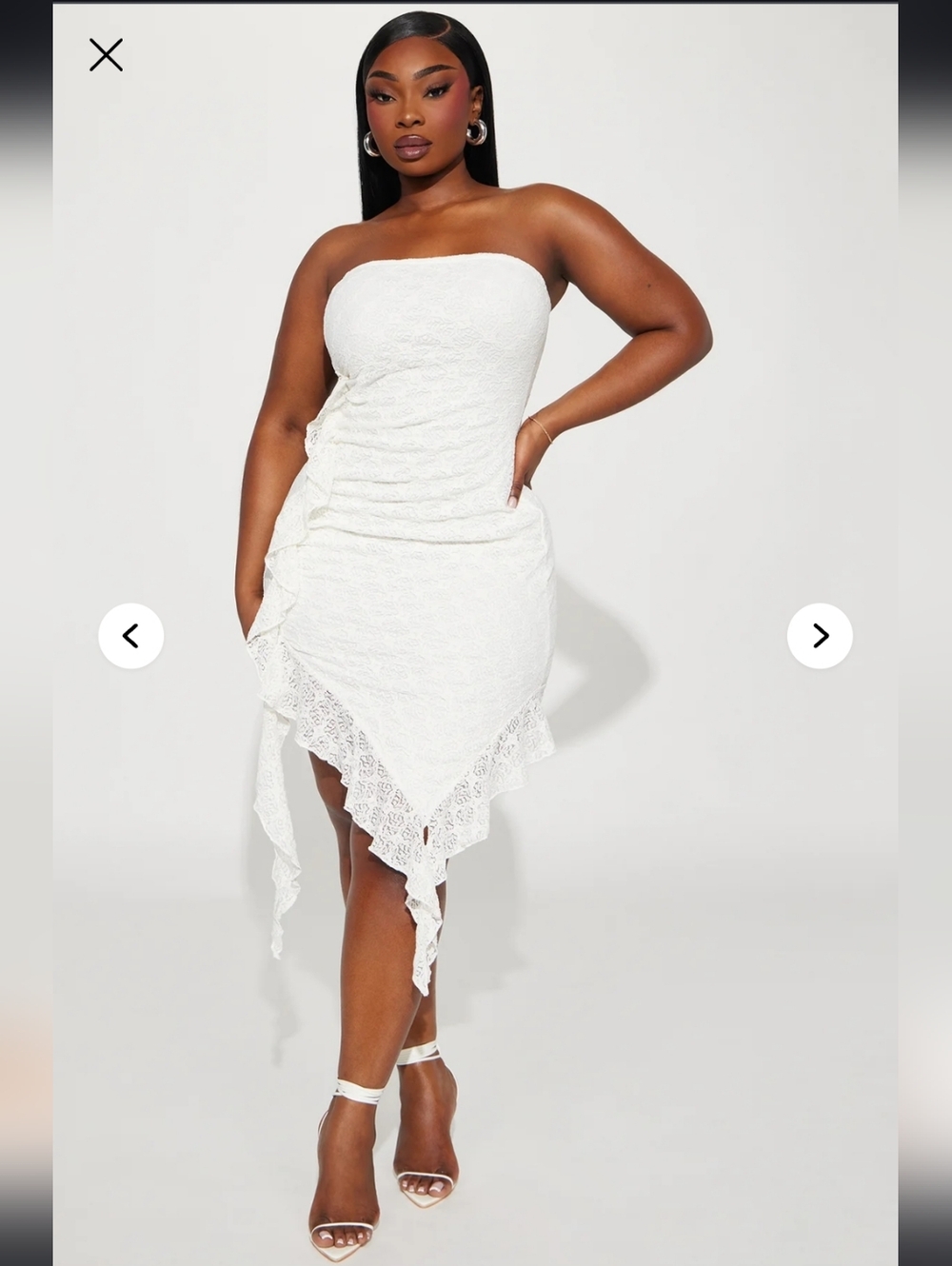 Fashion Nova Lace Mini Dress